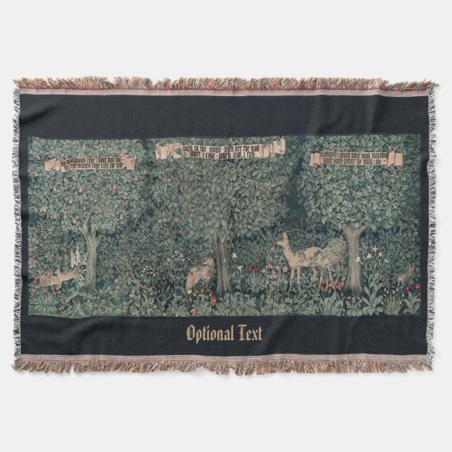 John Henry Dearle für Morris Tapestry Doormat Decke (Vorderseite)