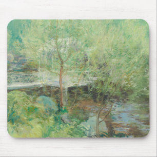 John Henry Twachtman - The White Bridge Mousepad