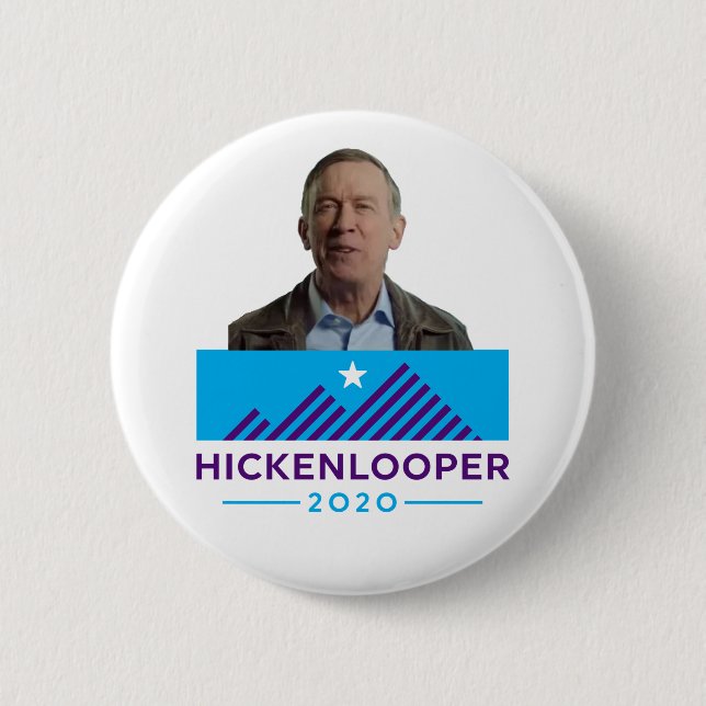 John Hickenlooper 2020 Button (Vorderseite)