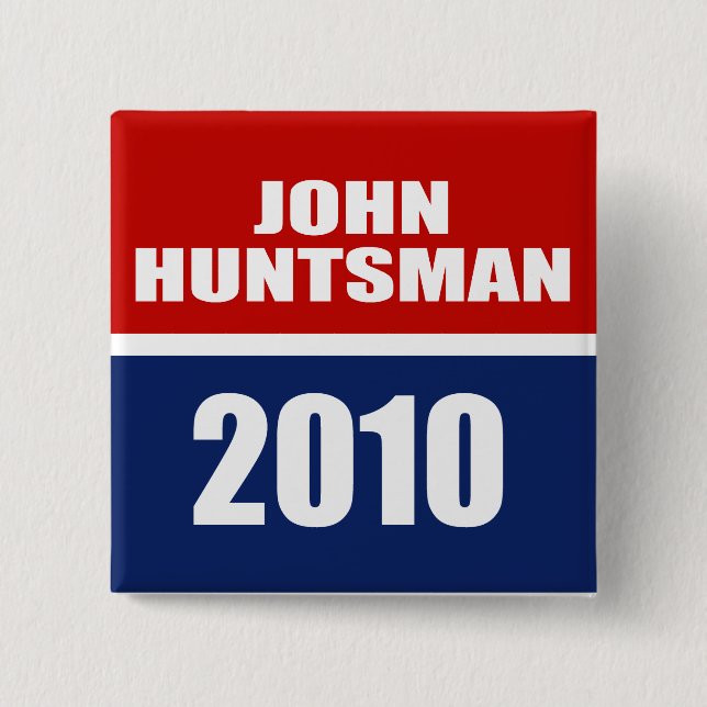 JOHN HUNTSMAN FÜR GOVERNOR BUTTON (Vorderseite)