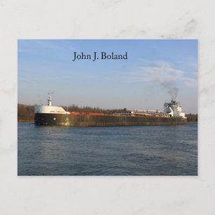 John J. Boland Postkarte
