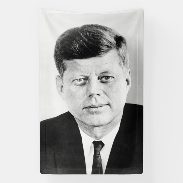 John Jack Kennedy, das Weiße Haus des Präsidenten  Banner (Vertikal)