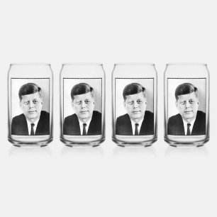 John Jack Kennedy, das Weiße Haus des Präsidenten  Dosenglas