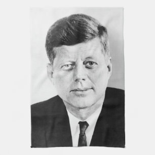 John Jack Kennedy, das Weiße Haus des Präsidenten  Geschirrtuch