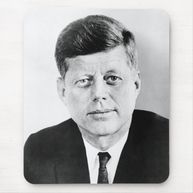 John Jack Kennedy, das Weiße Haus des Präsidenten  Mousepad (Vorne)