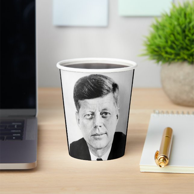 John Jack Kennedy, das Weiße Haus des Präsidenten  Pappbecher (InSitu)
