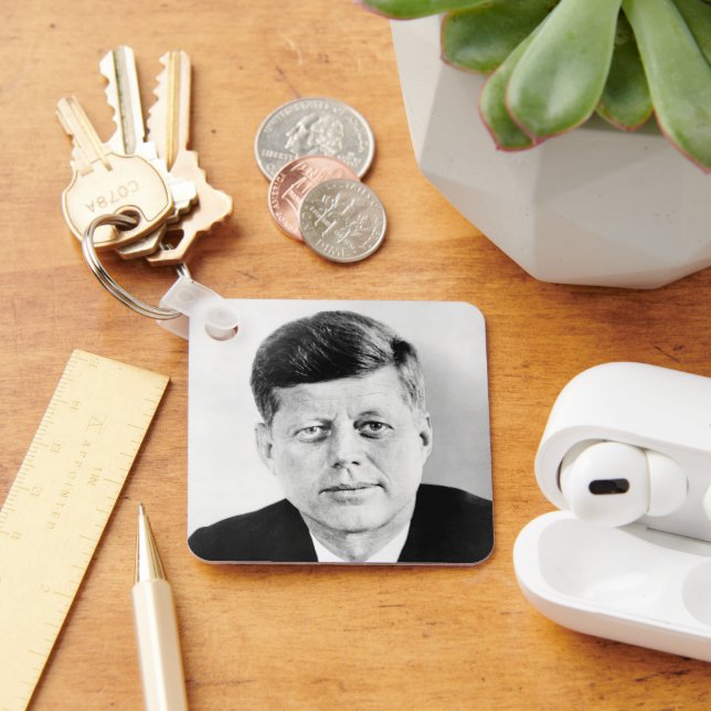 John Jack Kennedy, das Weiße Haus des Präsidenten  Schlüsselanhänger (Schreibtisch)