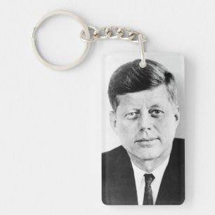 John Jack Kennedy, das Weiße Haus des Präsidenten  Schlüsselanhänger