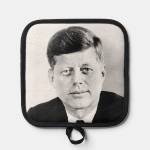 John Jack Kennedy, das Weiße Haus des Präsidenten  Topflappen
