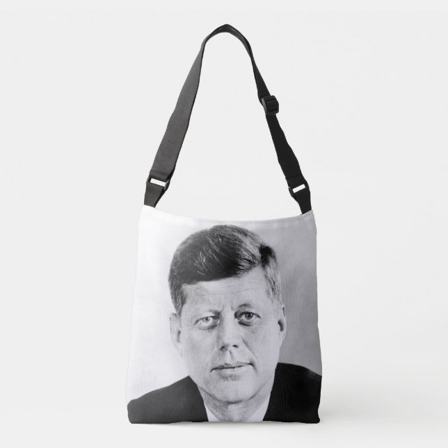John Jack Kennedy, das Weiße Haus des Präsidenten  Tragetaschen Mit Langen Trägern (Vorderseite)