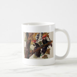 John James Audubon Buntspecht Vogel Druck Kaffeetasse