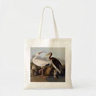John James Audubon Weißer Ibis Vogel Druck Klassik Tragetasche