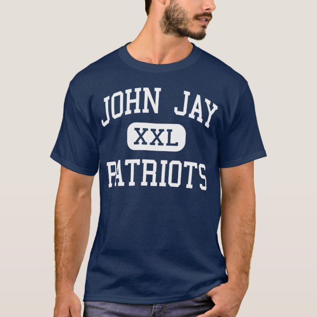 John-Jay - Patrioten - hoch - Hopewell Kreuzung T-Shirt (Vorderseite)