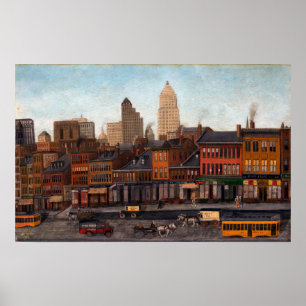 John Kane aus meinem Studio-Fenster Poster