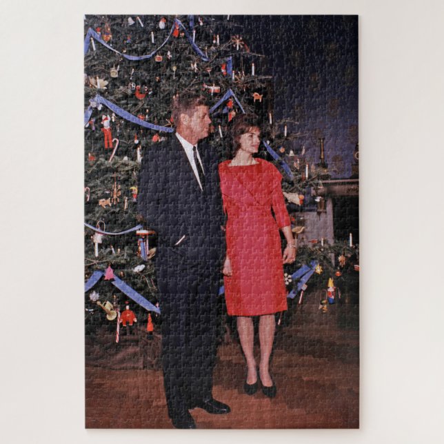 John Kennedy & Jacqueline, Präsident der Weihnacht (Vertikal)