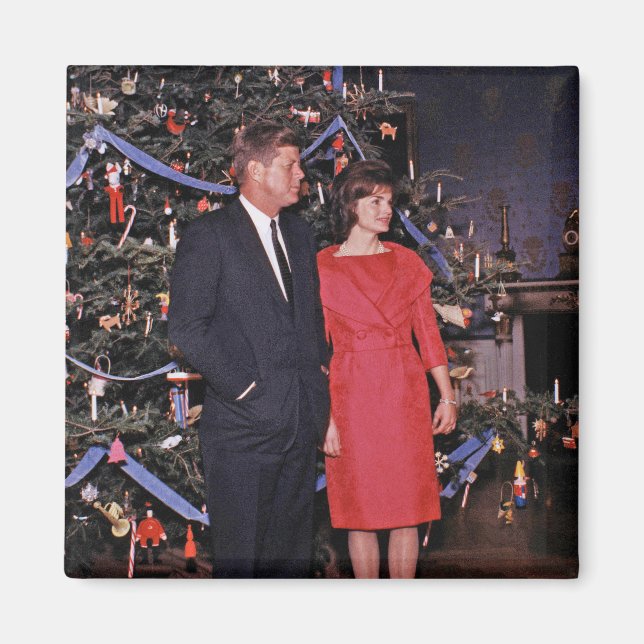 John Kennedy & Jacqueline, Präsident der Weihnacht Magnet (Vorne)