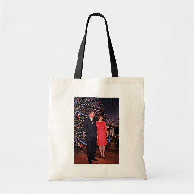 John Kennedy & Jacqueline, Präsident der Weihnacht Tragetasche (Vorne)