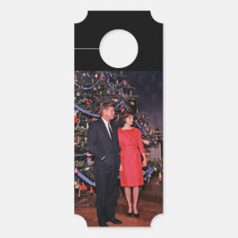 John Kennedy & Jacqueline, Präsident der Weihnacht Türanhänger