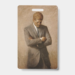 John Kennedy Portrait des Präsidenten der USA Ausweis