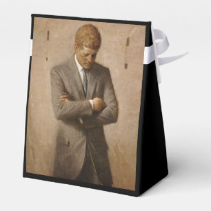 John Kennedy Portrait des Präsidenten der USA Geschenkschachtel
