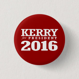 JOHN KERRY FÜR PRÄSIDENTEN BUTTON