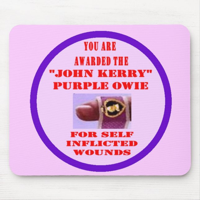 JOHN KERRY LILA OWIE MOUSEPAD (Vorne)