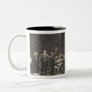 John L. Sullivan - George Bellows - 19 Zweifarbige Tasse