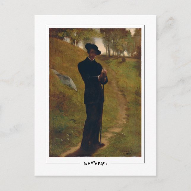 John La Farge #159 - Fine Art Postcard Postkarte (Vorderseite)