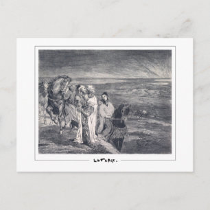 John La Farge #21 - Fine Art Postcard Postkarte