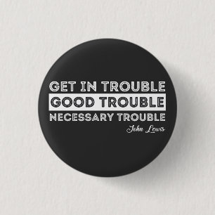 John Lewis - gutes Zitat Button