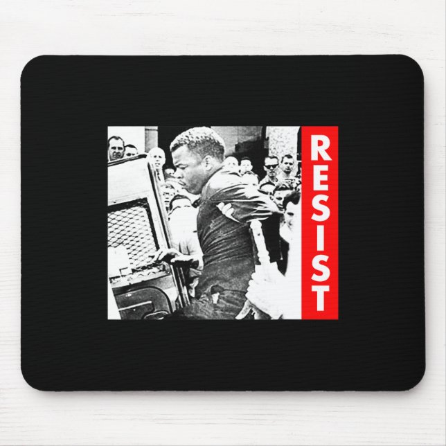 John Lewis - Resist Mousepad (Vorne)