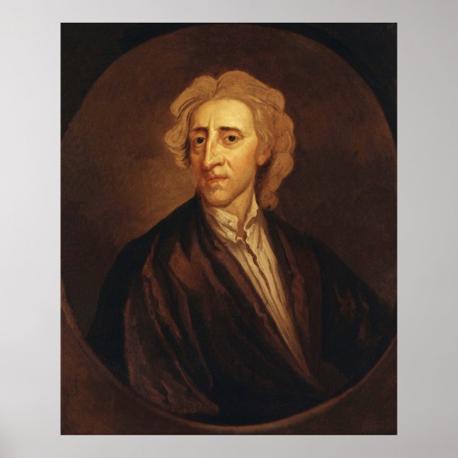 John Locke von Sir Godfrey Kneller Poster (Vorne)