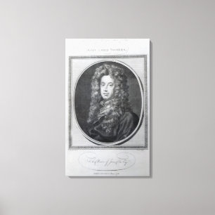 John, Lord Somers, graviert von John Golder, 1785 Leinwanddruck