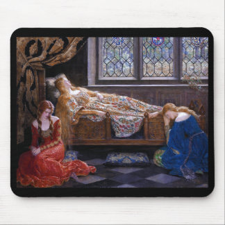 John Maler Collier , "sleeping Beauty" Mousepad