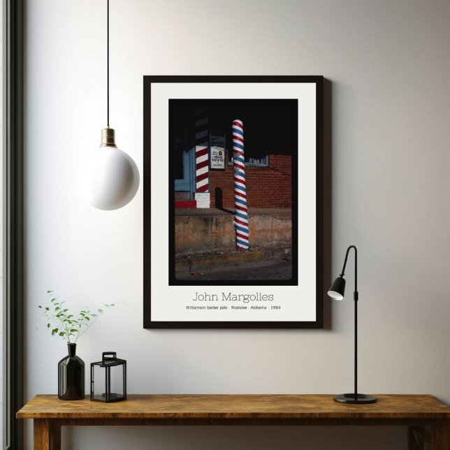 JOHN MARGOLIES - BARBER ROANOKE ALABAMA POSTER (Von Creator hochgeladen)