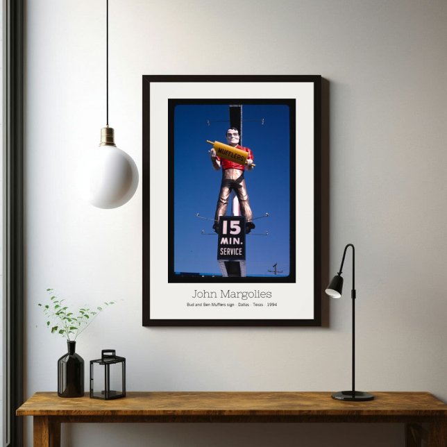 JOHN MARGOLIES - MUFFLERS DALLAS TEXAS POSTER (Von Creator hochgeladen)