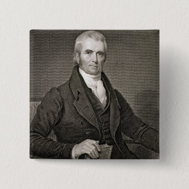 John Marshall (1755-1835), graviert durch Asher Button (Vorderseite)