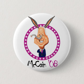 John McCain'08 Button