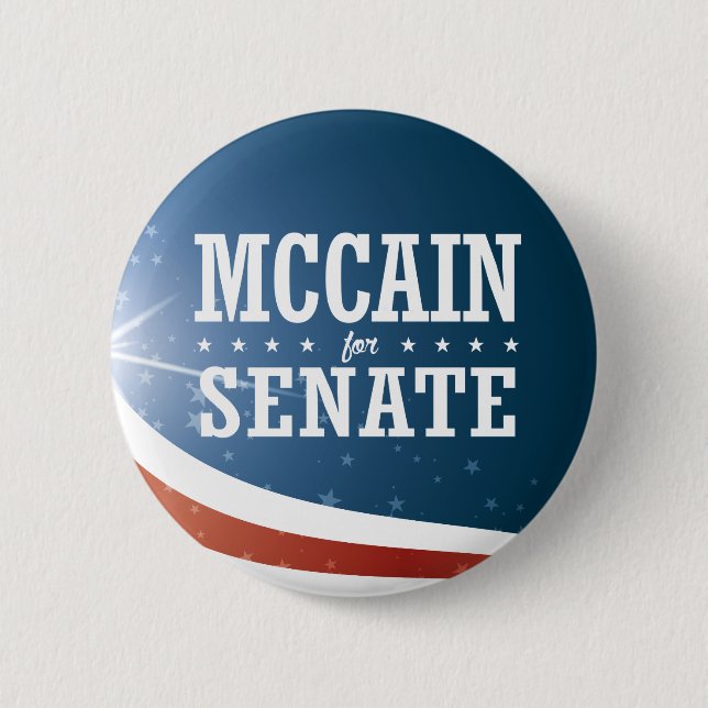John McCain 2016 Button (Vorderseite)