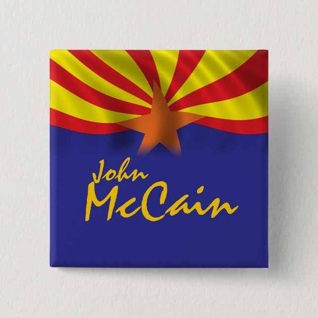 John McCain Button (Vorderseite)