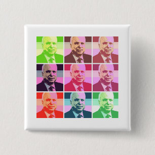 John McCain Button