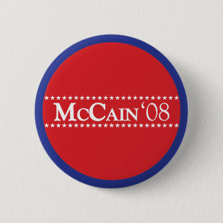 John McCain-Kampagnen-Knopf Button