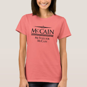 John McCain : McVote pour le T-shirt de McCain