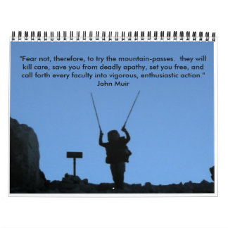 John Muir-Spur - besonders angefertigt Kalender