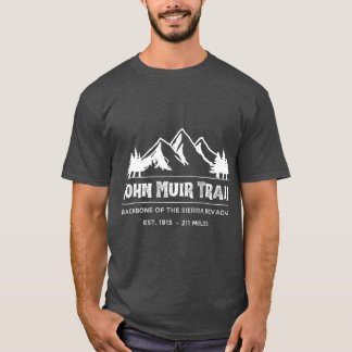 John Muir Wanderweg Backpacken Außenbereich T-Shirt
