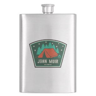 John Muir Wilderness California Camping Flachmann
