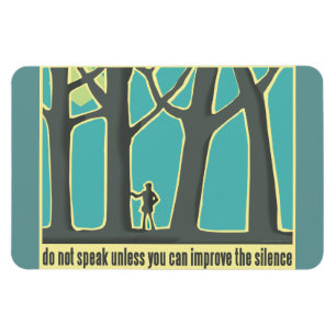 John Muir Zitat Magnet