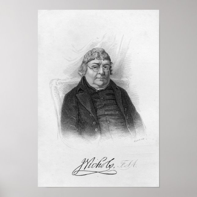 John Nichols, graviert von Woolnoth Poster (Vorne)