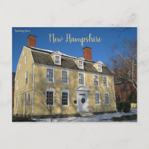 John Paul Jones House Portsmouth New Hampshire Postkarte