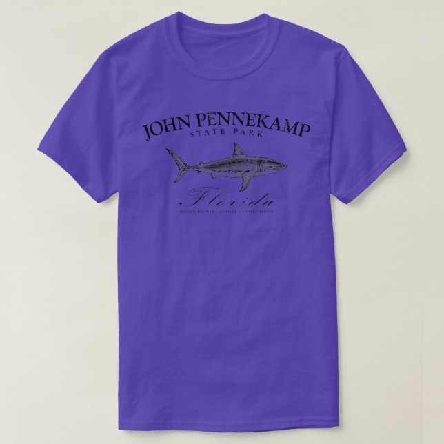 John Pennekamp Coral Reef Staat Park Scuba Diving T-Shirt (Design vorne)